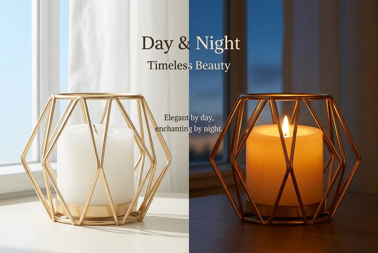 Geometric Candle Holder