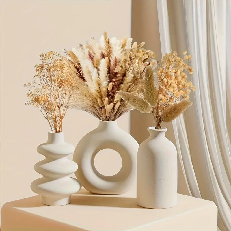 Ceramic Vase Set — Set of 3