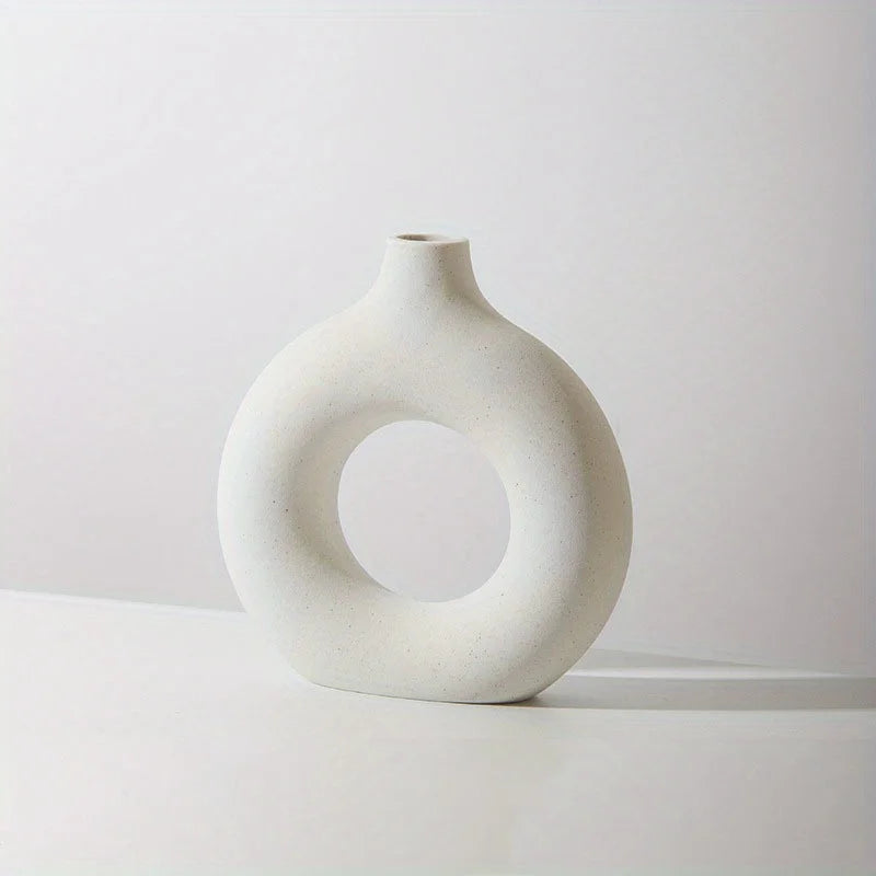 Donut Ceramic Vase